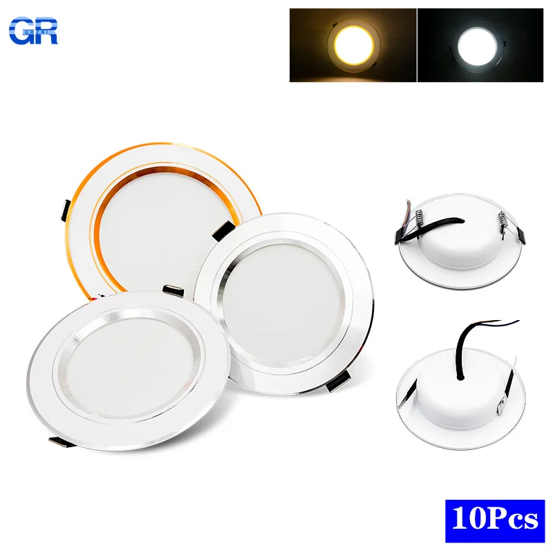 Home Of The Year Bathroom - 10 teile/los Led Downlight AC 220V