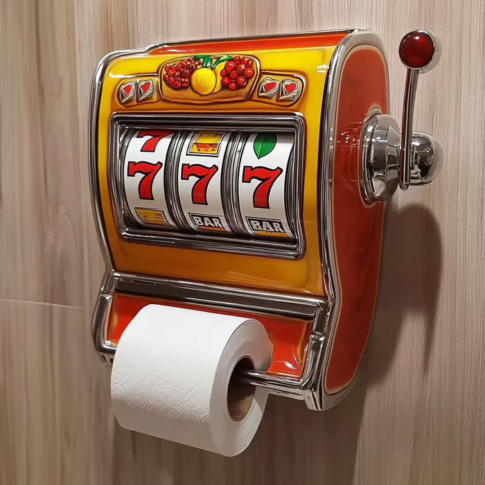 Toilet Paper Holder - Spielautomaten-Toilettenpapierhalter Verkaufsautomat Toilettenpapierhalter-A27R