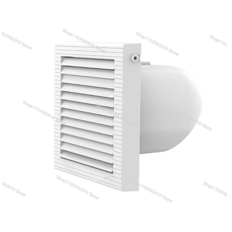 Home Bathroom Exhaust Fan - 8 Zoll Kanallos-Badezimmerlüfter, 150mm Wandmontierter Ventilator
