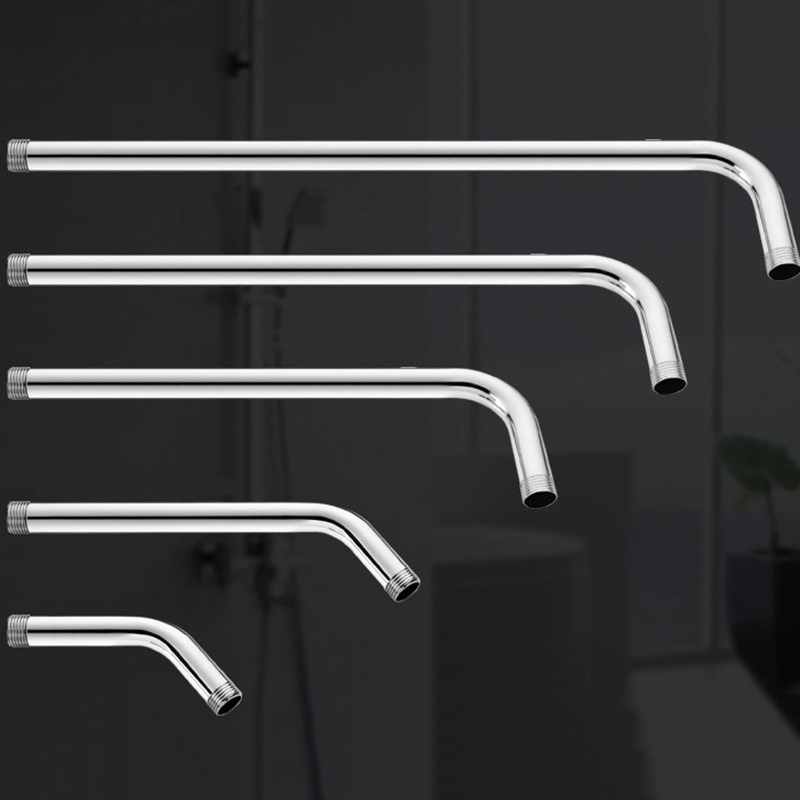 Jet Home Bathroom Accessories - 【JR】 1 Stück Wand-Duscharm, rostfreies Duschkopf-Verlängerungsrohr,