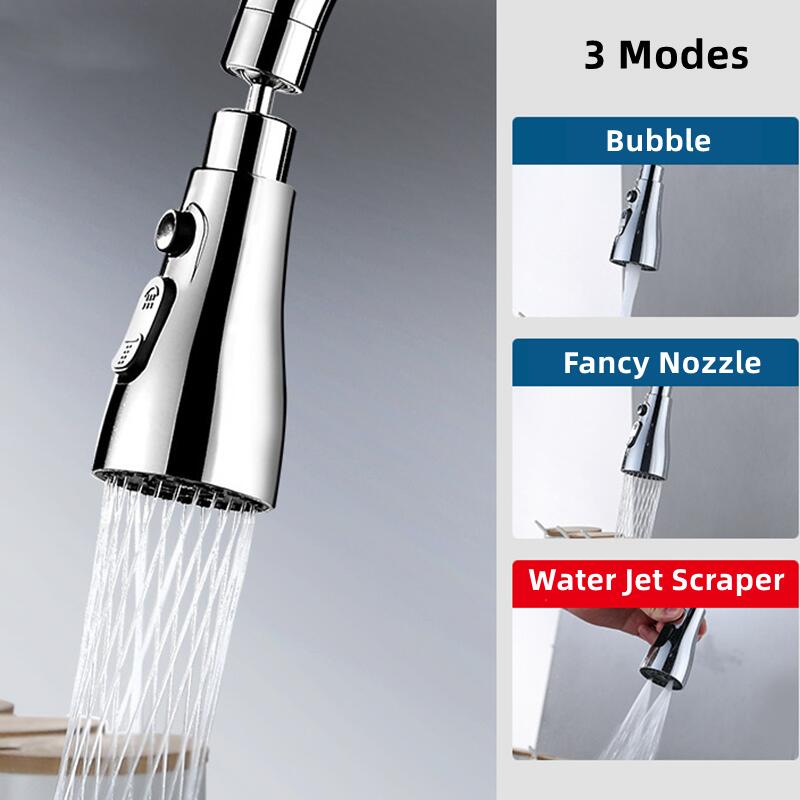 Jet Home Bathroom Accessories - Wasserstrahlschaber 360° ° Gourmet Küchenspüle Wasserhahn