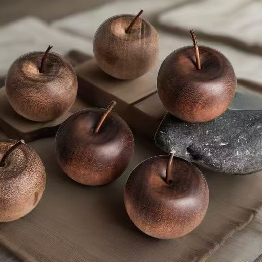 Home Bathroom Spa - 1 Stück Eleganter Holz-Duftdiffusor - Apfel/Birnen-Stil,