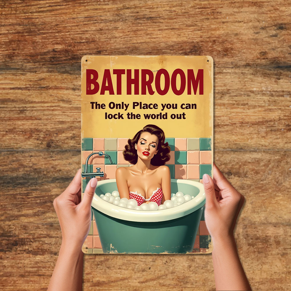 Lustige Badezimmerregeln Vinta – Home Bathroom Ideas Bewertung und Preis