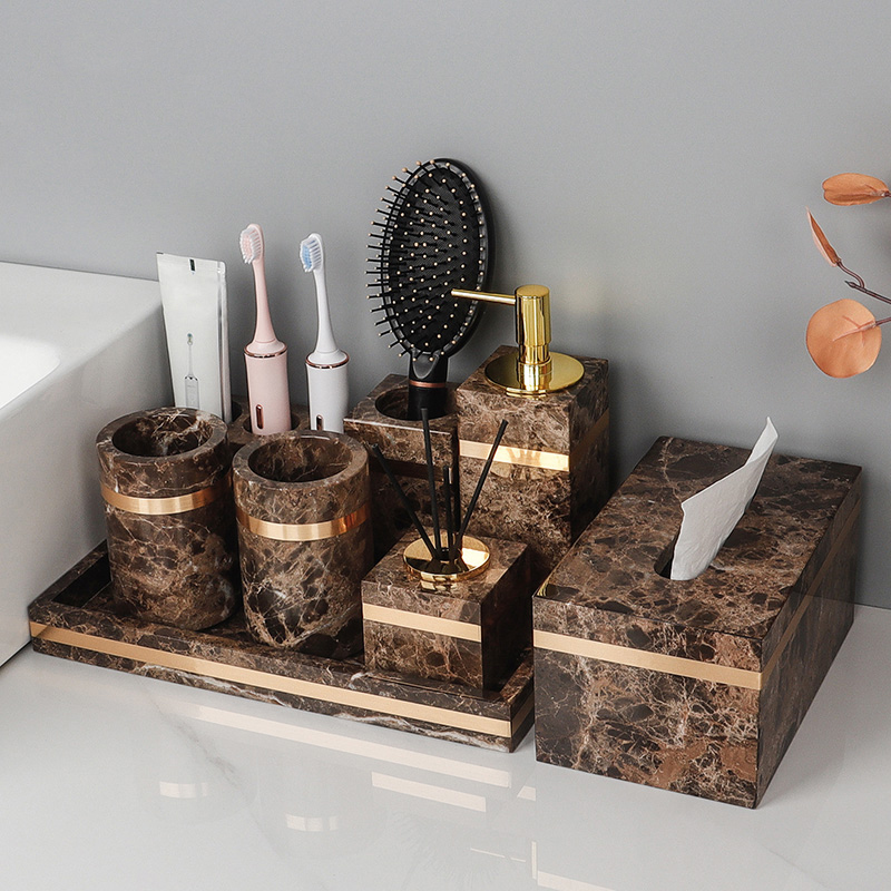 Emperador Badezimmer-Set aus d – Zara Home Bathroom Set Bewertung und Preis