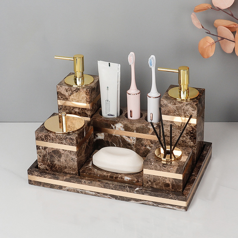 Emperador Badezimmer-Set aus d – Zara Home Bathroom Set Bewertung und Preis
