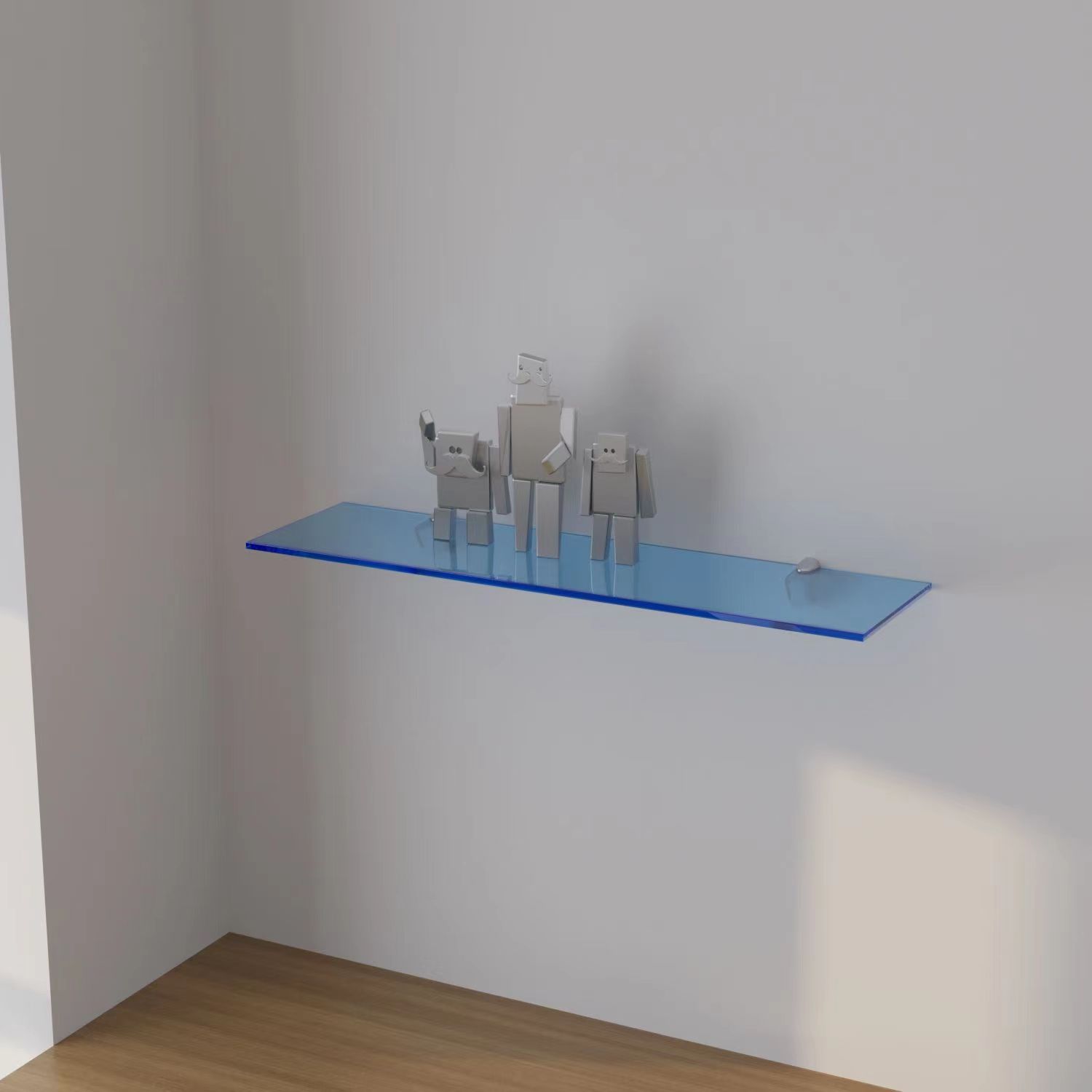 Perforiertes Acrylregal für Wo – Home Bathroom Shelf Bewertung und Preis