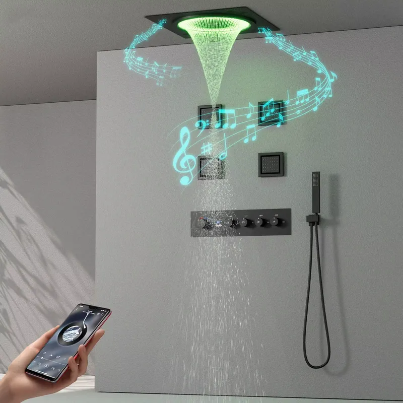 Intelligentes LED-Duschset Bad – Home Bathroom Spa Bewertung und Preis