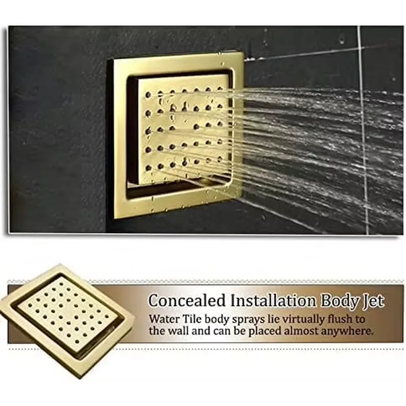 Intelligentes LED-Duschset Bad – Home Bathroom Spa Bewertung und Preis