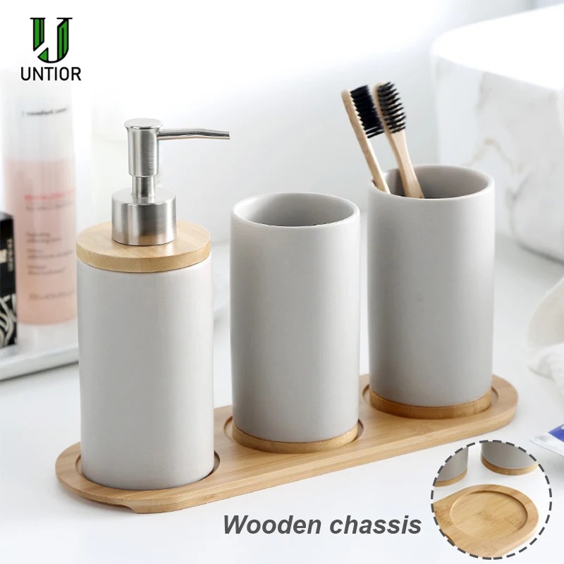 Keramik Badezimmer Zubehör Set – Zara Home Bathroom Set Bewertung und Preis