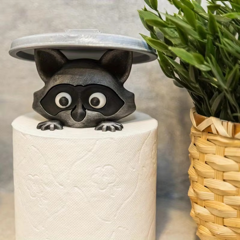 Kreative Cartoon Waschbär Toil – Home Bathroom Ideas Bewertung und Preis