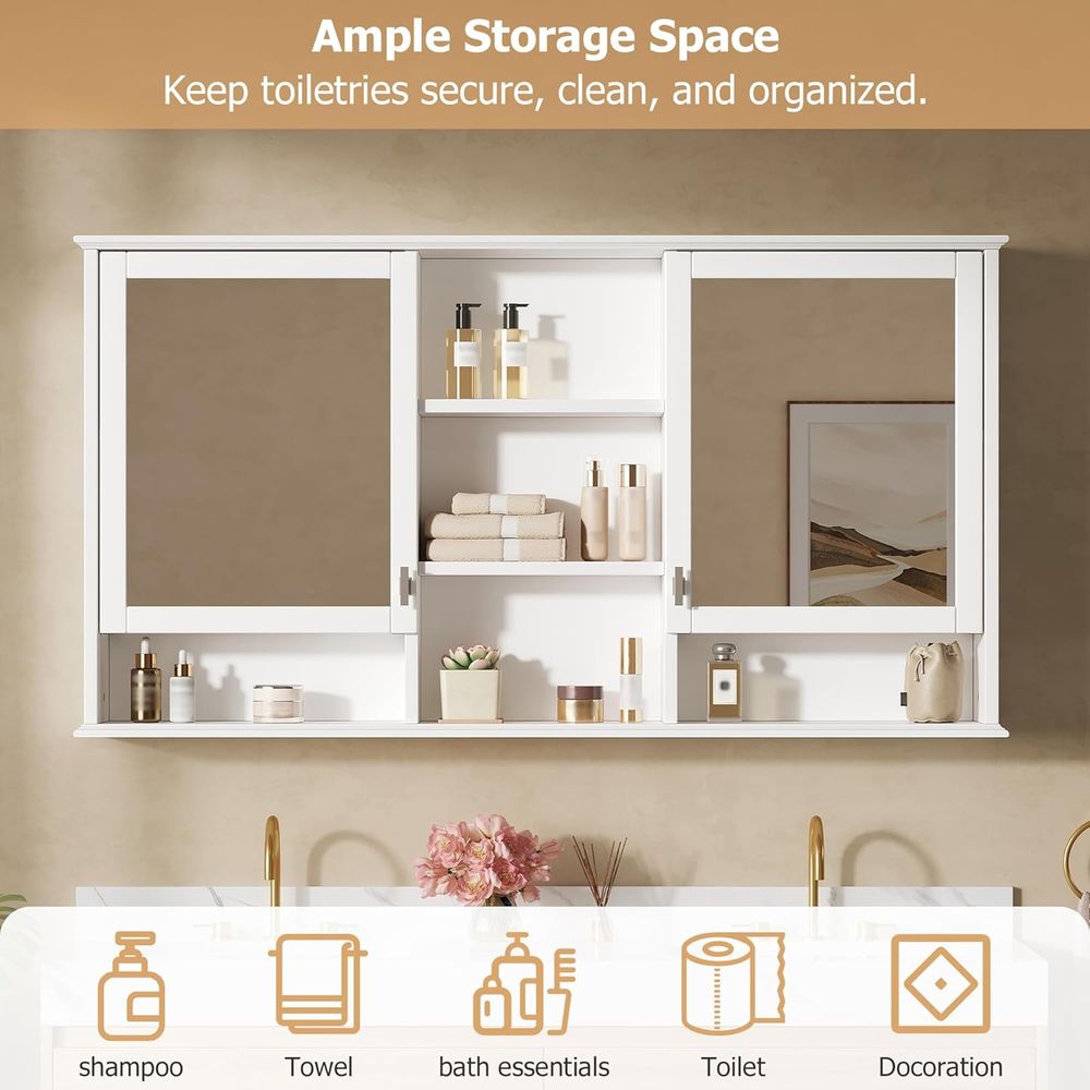 55 x 28 Zoll großer Badezimmer – Home Bathroom Shelf Bewertung und Preis