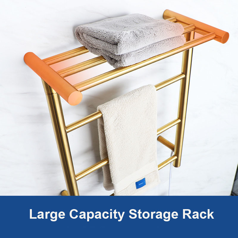 2026 Neuer Goldener Wandmontie – Home Bathroom Shelf Bewertung und Preis