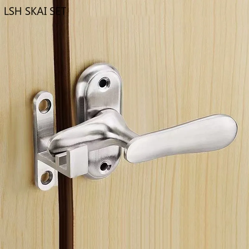 1pc Edelstahl Tür Fenster verr – Home Bathroom Fittings Bewertung und Preis