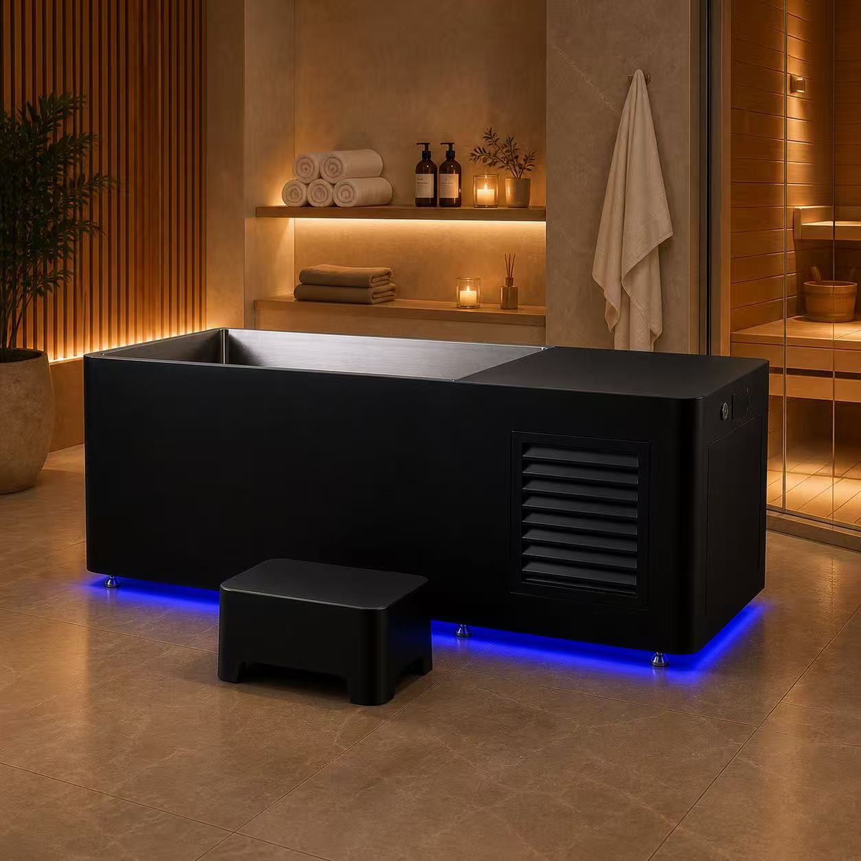 Edelstahl-Badewanne, 1HP WiFi- – Home Bathroom Spa Bewertung und Preis