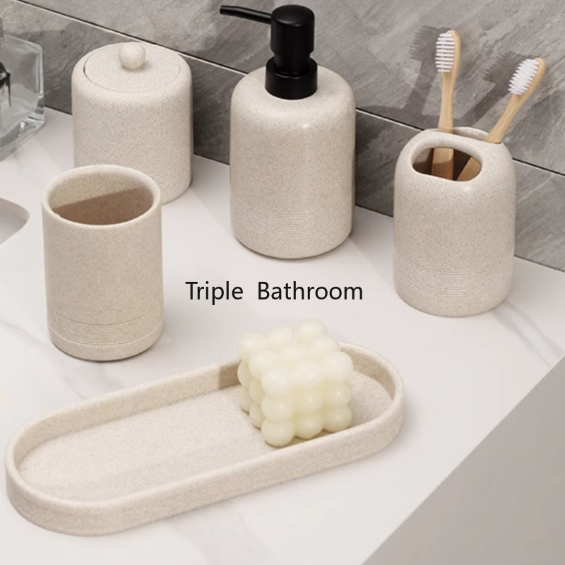 1pc Sandstein Badezimmer Toile – Zara Home Bathroom Set Bewertung und Preis