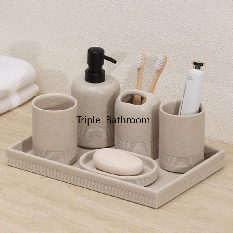 1pc Sandstein Badezimmer Toile – Zara Home Bathroom Set Bewertung und Preis