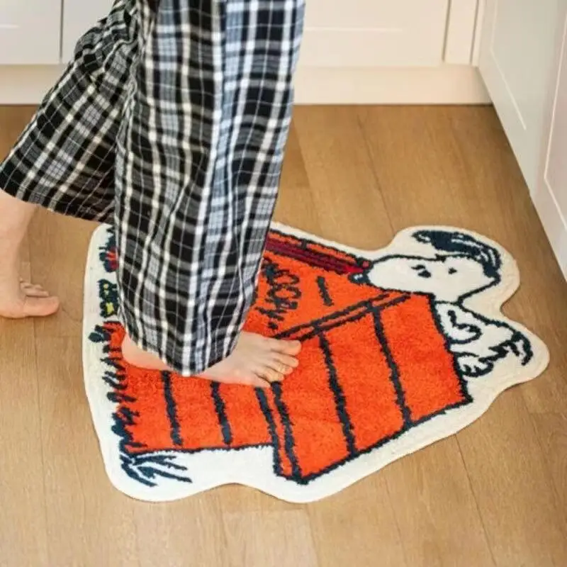 Niedlicher Cartoon Snoopy Haus – Home Bathroom Floor Mats Bewertung und Preis