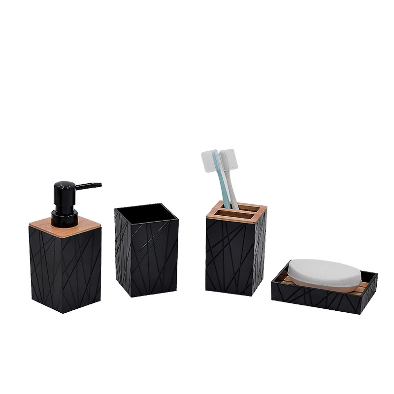 4-teiliges Badezimmer-Zubehör- – Zara Home Bathroom Set Bewertung und Preis