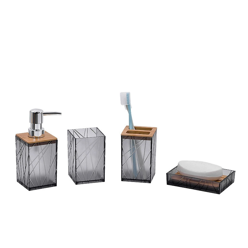 4-teiliges Badezimmer-Zubehör- – Zara Home Bathroom Set Bewertung und Preis