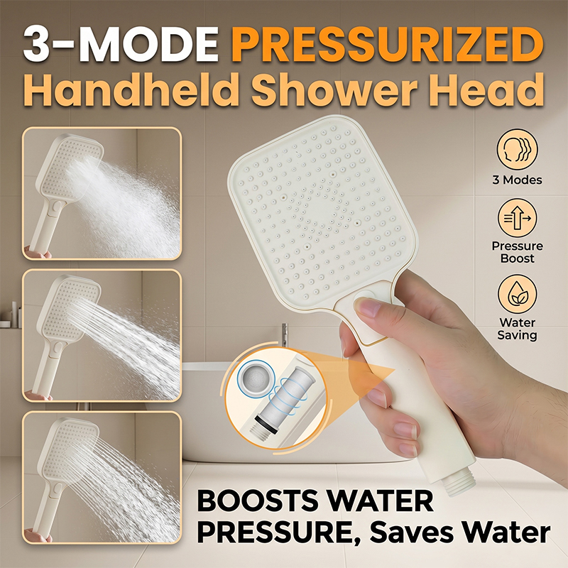 Matte Creme 3-Modus Hochdruck- – Jet Home Bathroom Accessories Bewertung und Preis