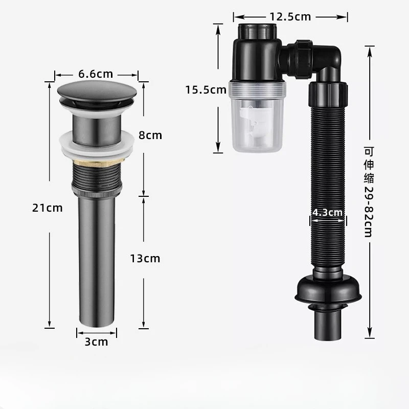 Pop-up-Abflussventil für Wasch – Home Bathroom Fittings Bewertung und Preis