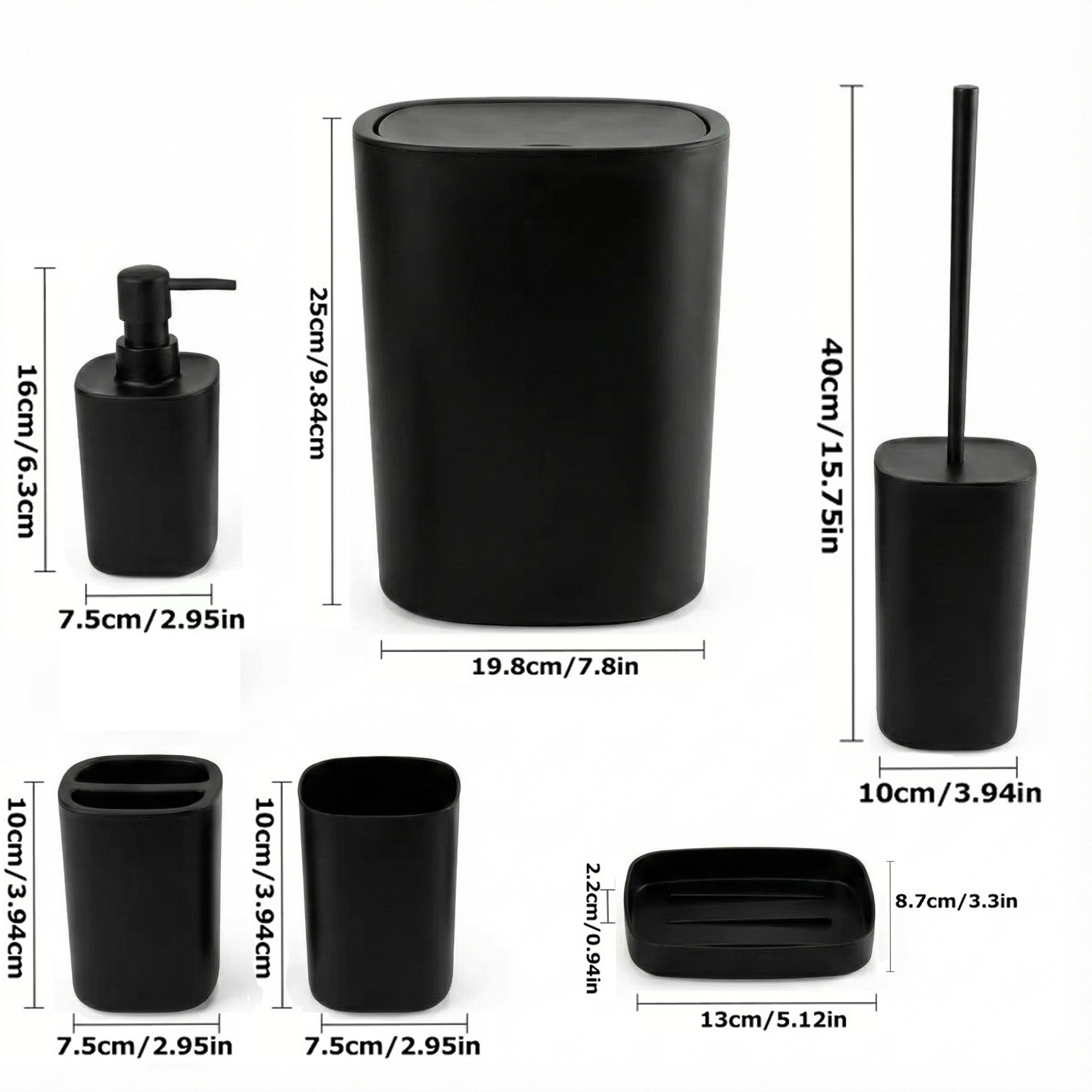 6-teiliges Badezimmer-Zubehör- – Zara Home Bathroom Set Bewertung und Preis