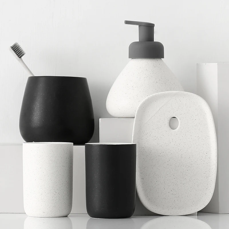 Nordic Keramik Bad Lieferungen – Zara Home Bathroom Set Bewertung und Preis