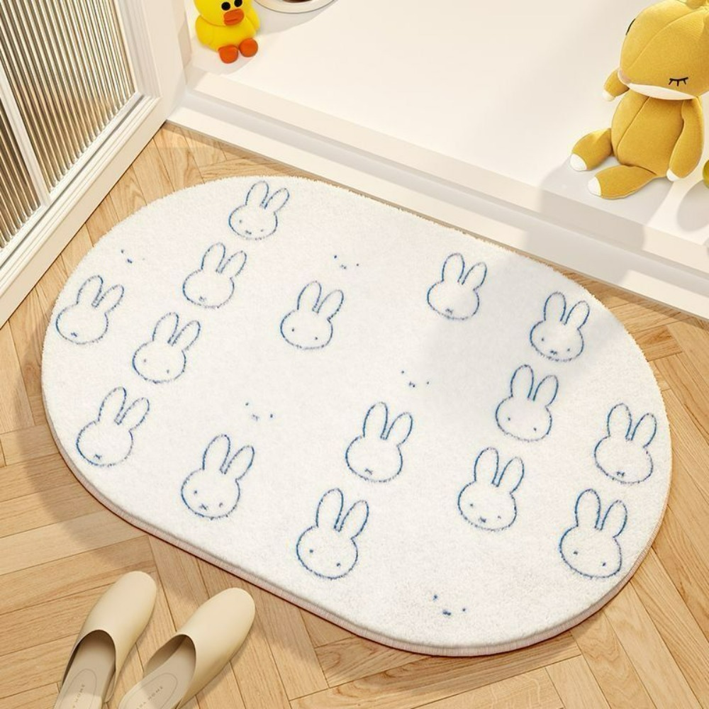 Miffy Cartoon-Bodenmatte, weic – Home Bathroom Floor Mats Bewertung und Preis
