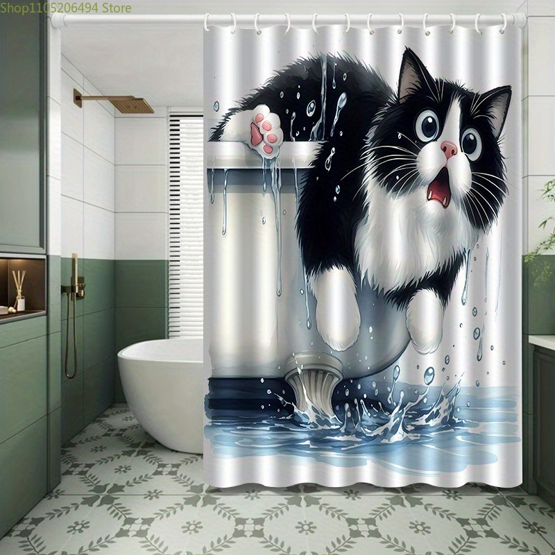 Lustiger Duschvorhang mit spri – Home Bathroom Design Ideas Bewertung und Preis