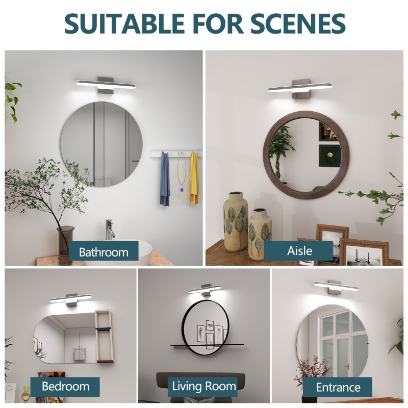 Moderne LED-Spiegelleuchten fü – Home Bathroom Vanity Bewertung und Preis