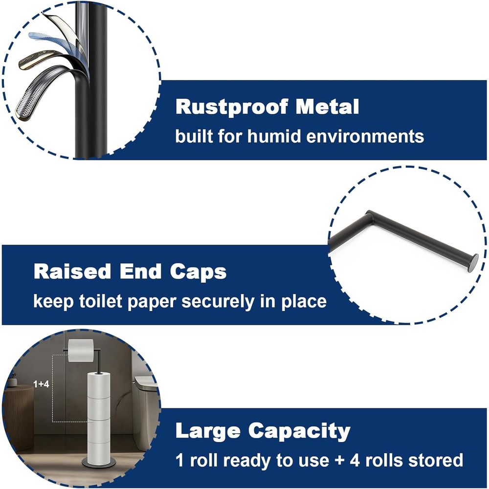 Toilettenpapierhalter mit Ausb – Toilet Paper Holder Bewertung und Preis