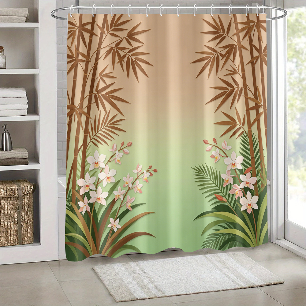 Wasserdichter Botanischer Trop – Home Bathroom Design Ideas Bewertung und Preis