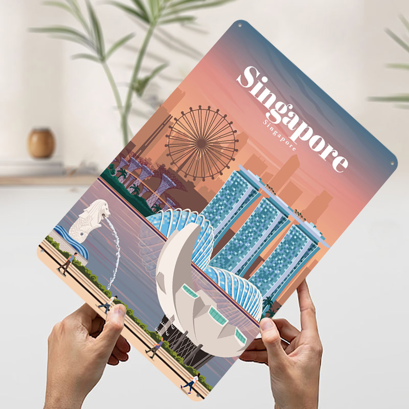 „Reise nach Singapur“, gedruck – Home And Bathroom Singapore Bewertung und Preis