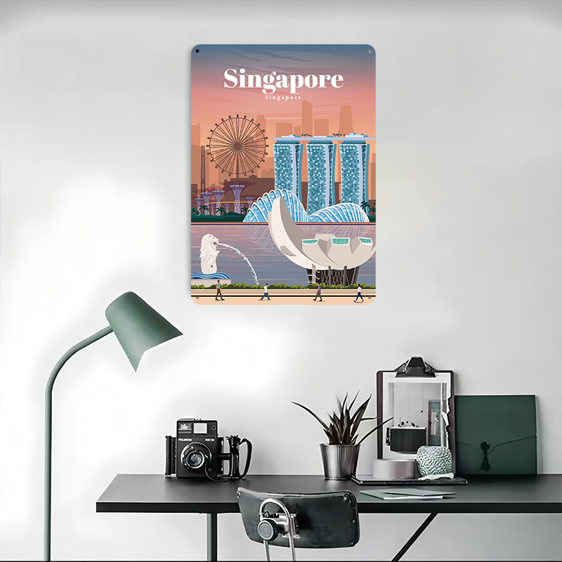 „Reise nach Singapur“, gedruck – Home And Bathroom Singapore Bewertung und Preis