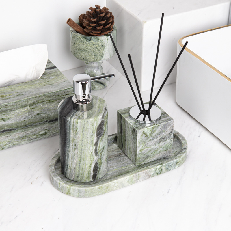 Luxuriöses Marmor-Badezimmer-S – Zara Home Bathroom Set Bewertung und Preis