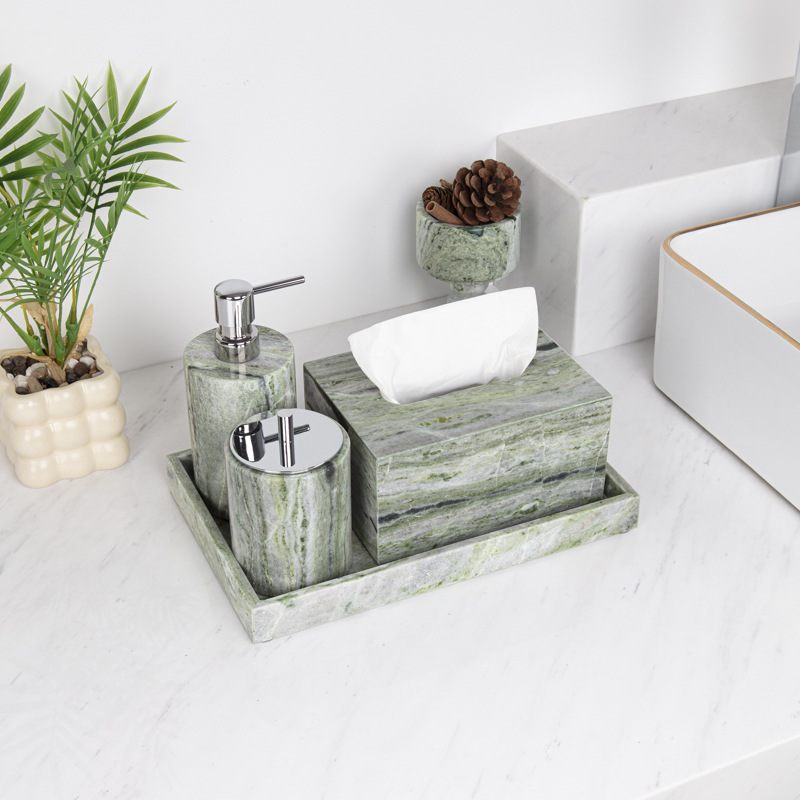 Luxuriöses Marmor-Badezimmer-S – Zara Home Bathroom Set Bewertung und Preis