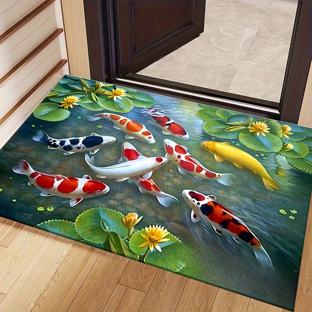 Leuchtender Koi-Teich-Fisch-Te – Home Bathroom Design Ideas Bewertung und Preis