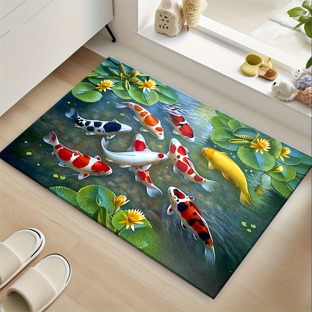 Leuchtender Koi-Teich-Fisch-Te – Home Bathroom Design Ideas Bewertung und Preis