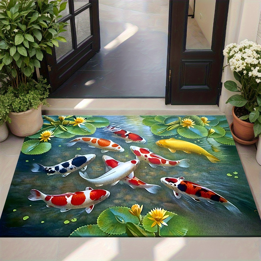 Leuchtender Koi-Teich-Fisch-Te – Home Bathroom Design Ideas Bewertung und Preis