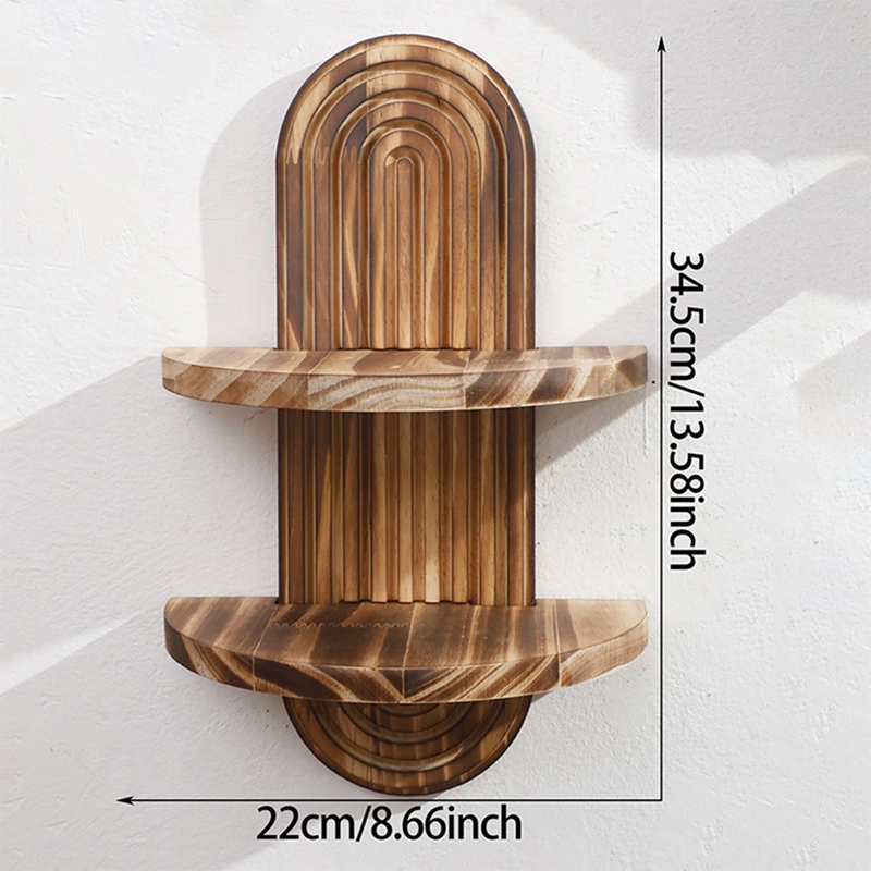 Geometrisches Wandregal Rustik – Home Bathroom Shelf Bewertung und Preis