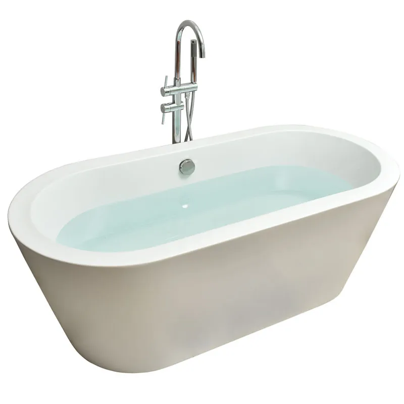 Moderne freistehende Acryl-Bad – Home Bathroom Spa Bewertung und Preis