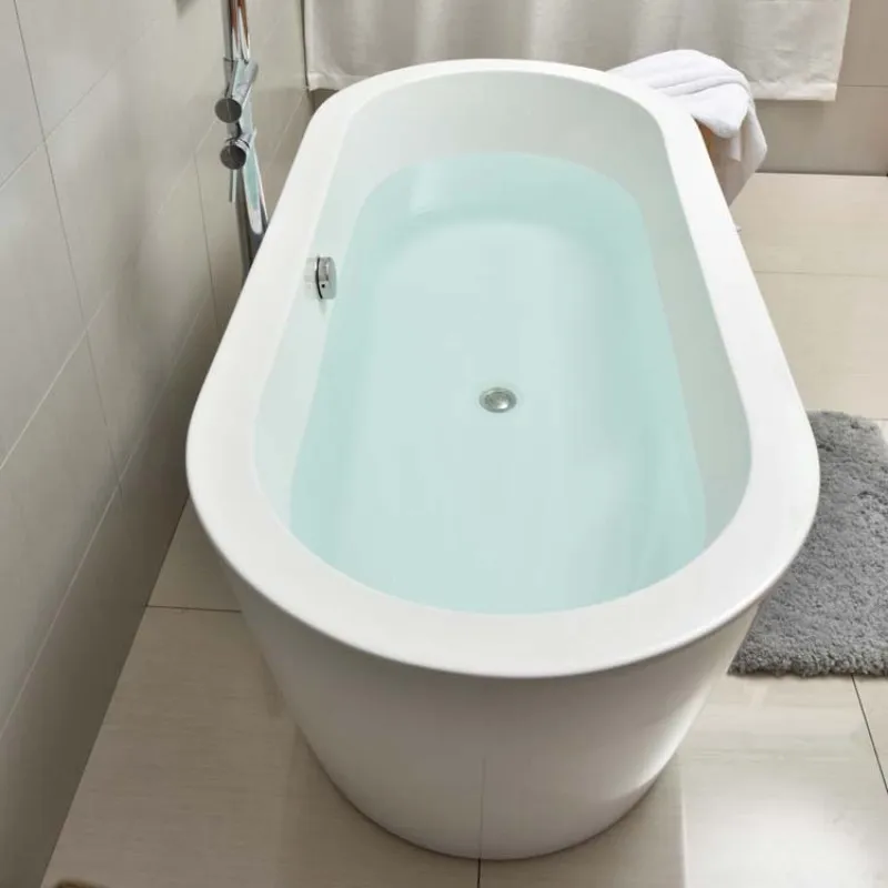 Moderne freistehende Acryl-Bad – Home Bathroom Spa Bewertung und Preis
