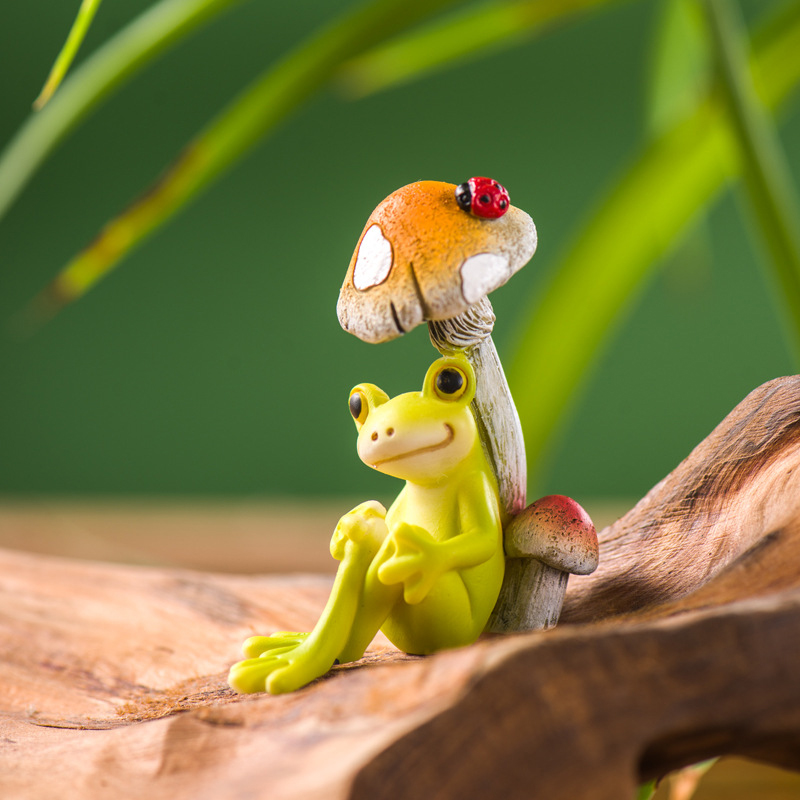 Harz lustige Frosch figuren fü – Jet Home Bathroom Accessories Bewertung und Preis