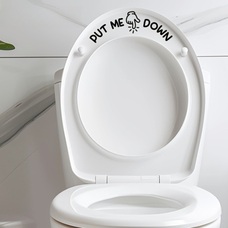 2 Stück Lustige Toilettenaufkl – Home Bathroom Design Ideas Bewertung und Preis