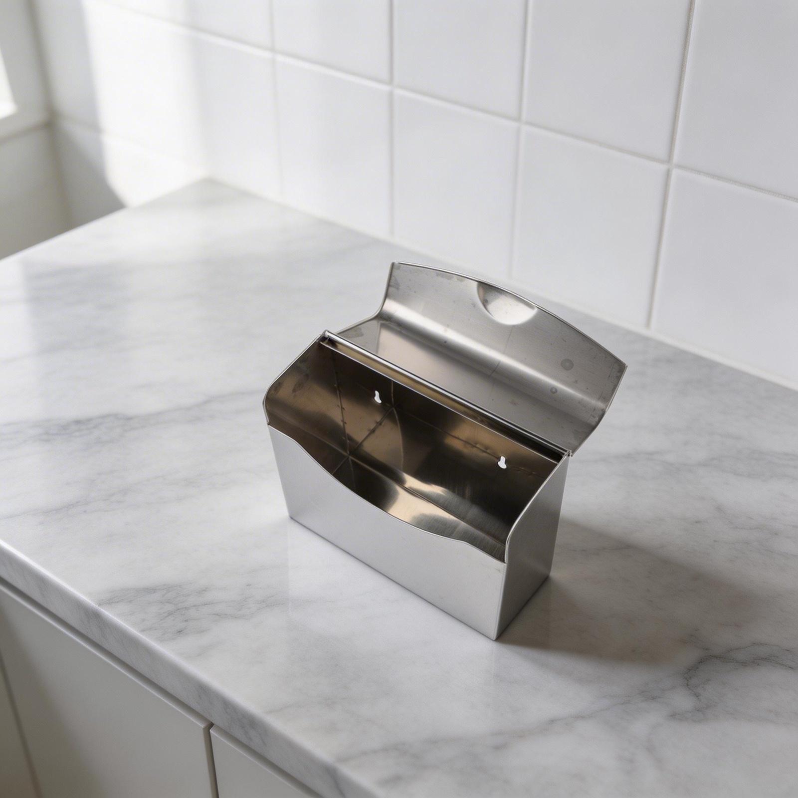 Edelstahl-Damenbinden-Abfallbe – Home Bathroom Fittings Bewertung und Preis