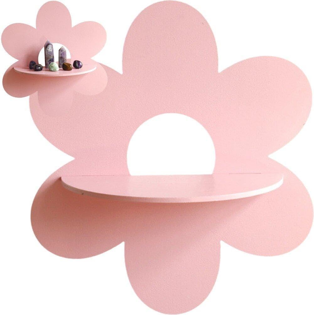 Blumenförmiger Wandhalter aus  – Home Bathroom Shelf Bewertung und Preis