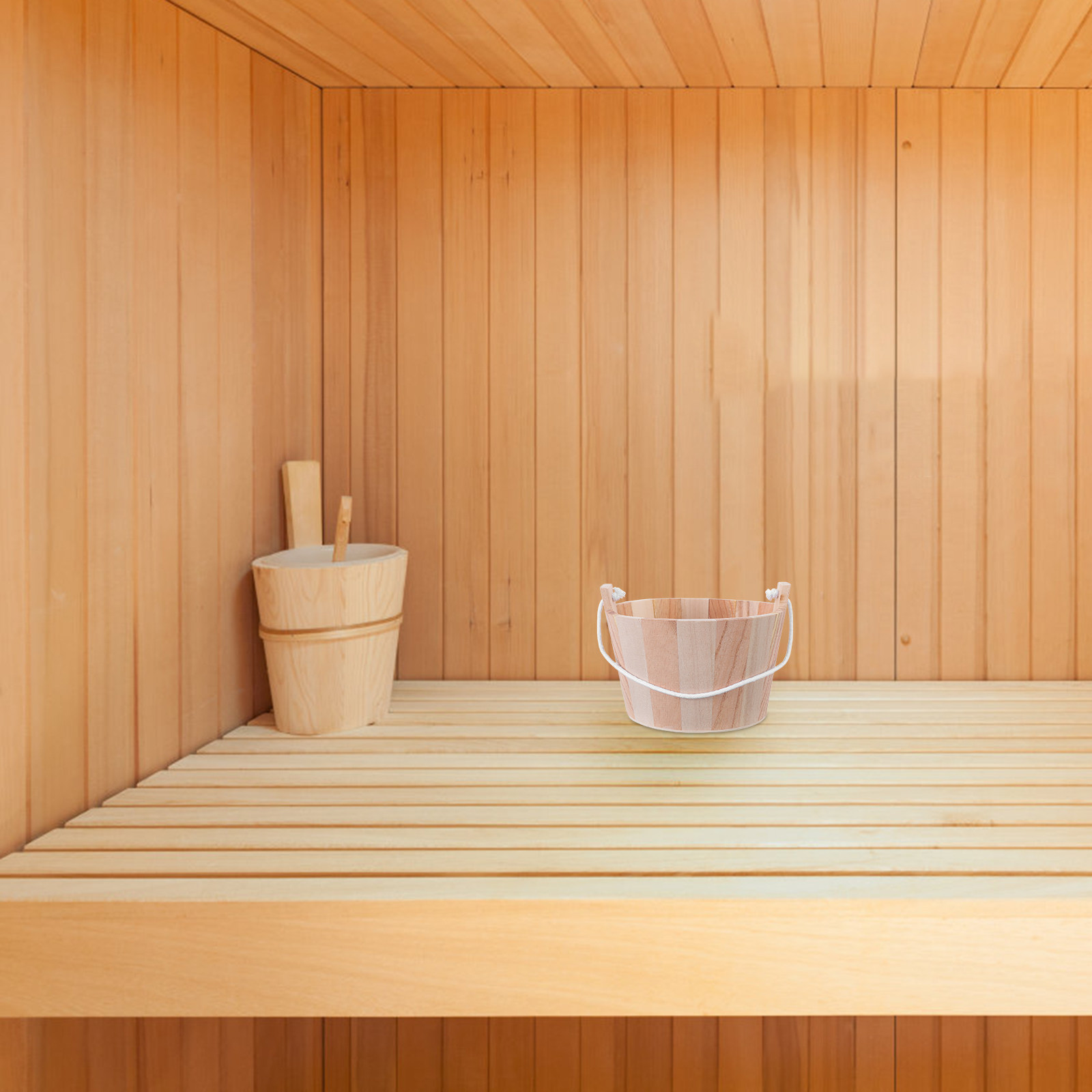 Premium Naturholz-Saunaeimer,  – Home Bathroom Spa Bewertung und Preis