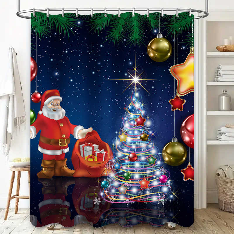 TU Weihnachts-Duschvorhang, We – Home Bathroom Ideas Bewertung und Preis