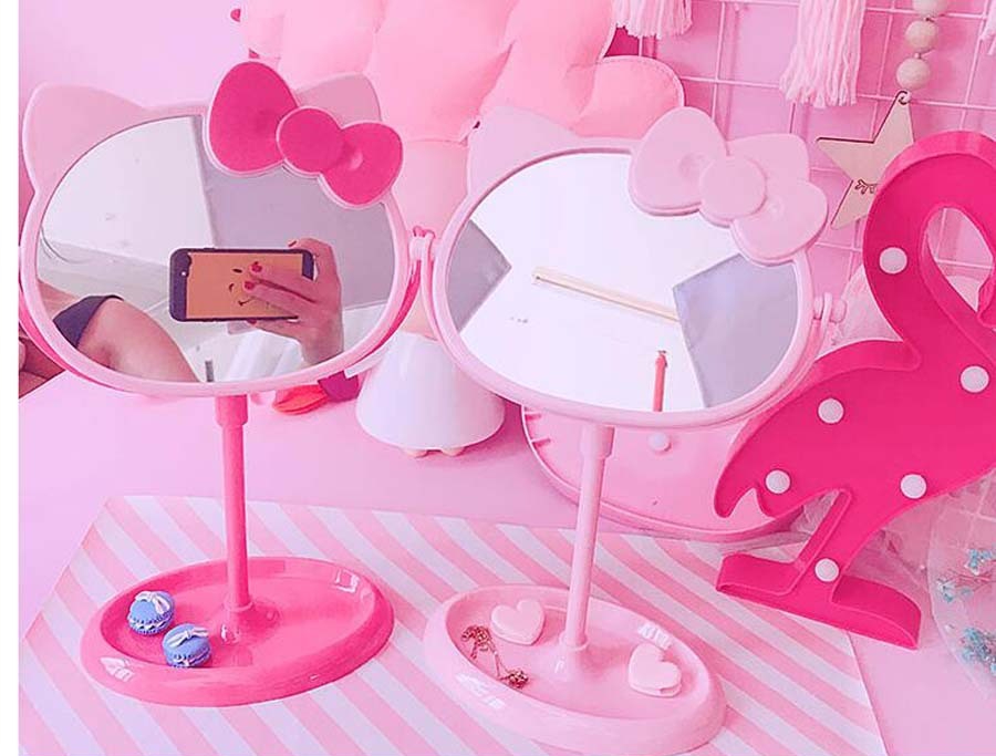 Hello Kitty Cartoon Schminkspi – Home Bathroom Vanity Bewertung und Preis