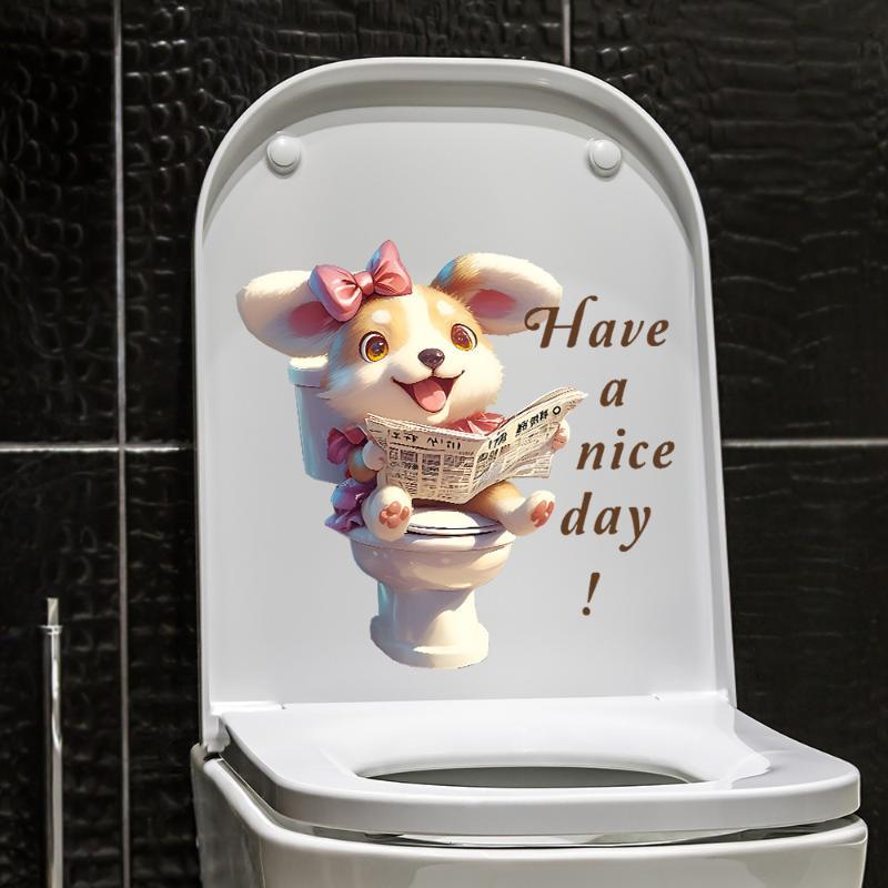 3D-Effekt, niedlicher Tier-Toi – Jet Home Bathroom Accessories Bewertung und Preis